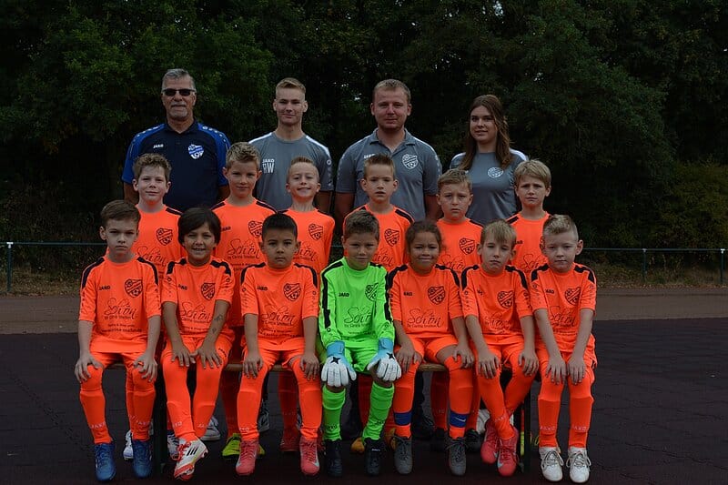 Mannschaftsfoto E4-Jugend (Saison 2025/26)