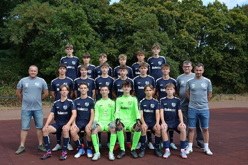 Mannschaftsfoto (Saison 2025/26, damals B-Jugend)