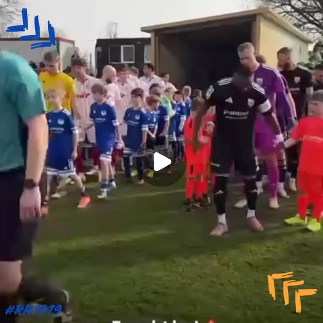 F3 / F4 / F5 als Einlaufkinder beim 1. FC Bocholt